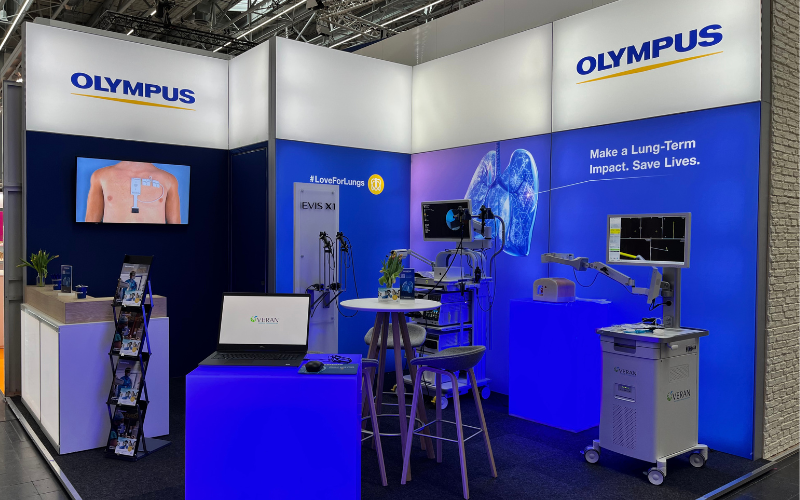 Individueller Messestand Olympus 