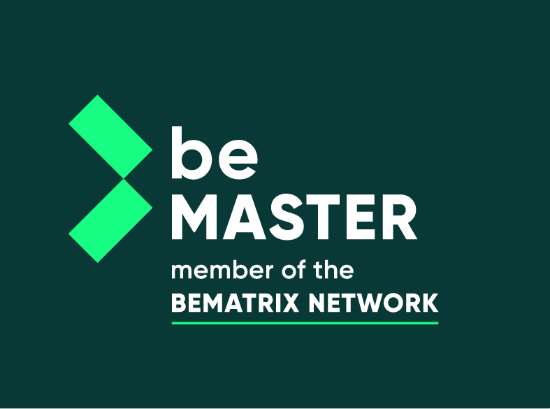 bemaster_logo_2026_member of the bematrix network - Dark - Short