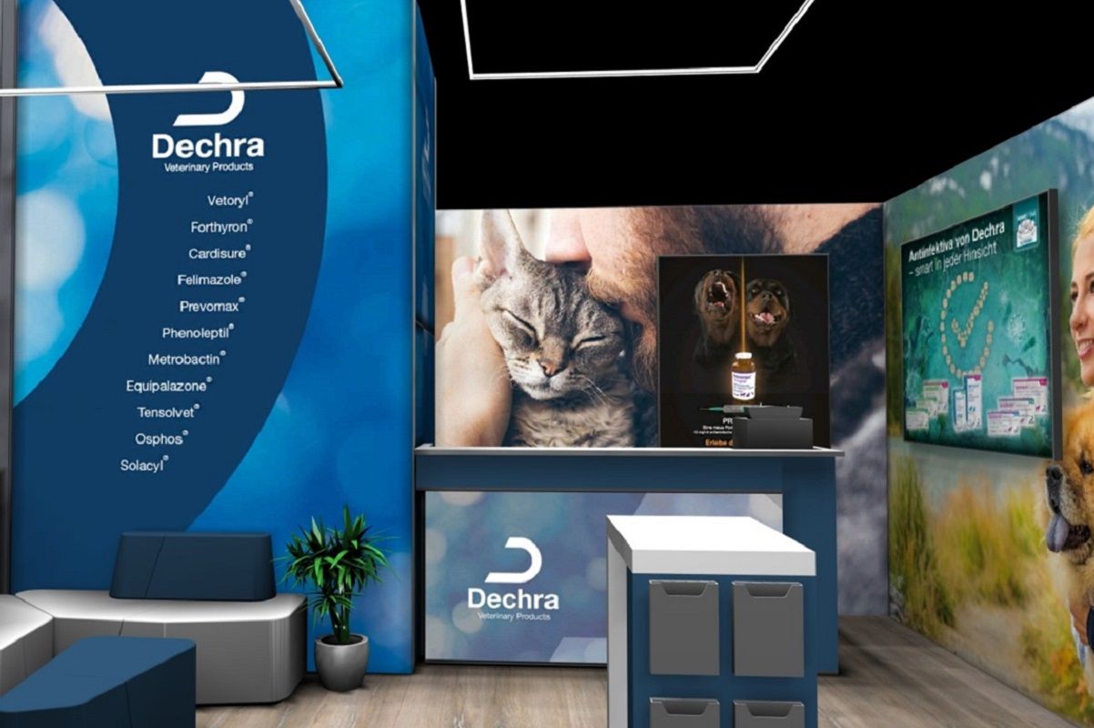 Dechra exhibition stand