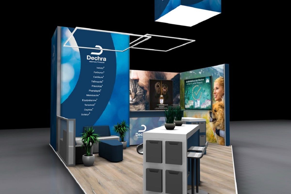 Dechra exhibition stand