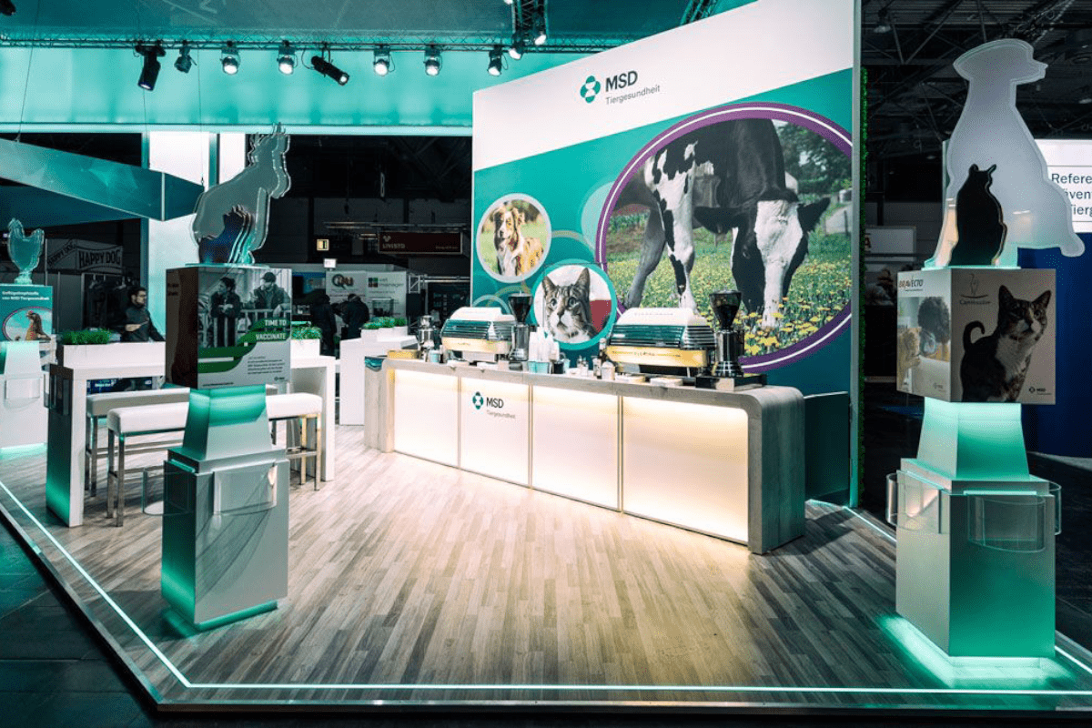 Customized exhibition stand MSD 