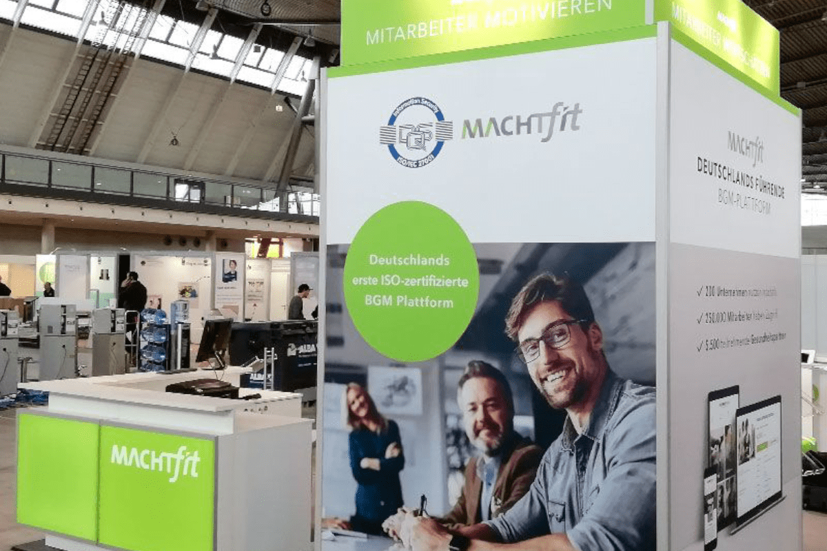 Messestand machtfit