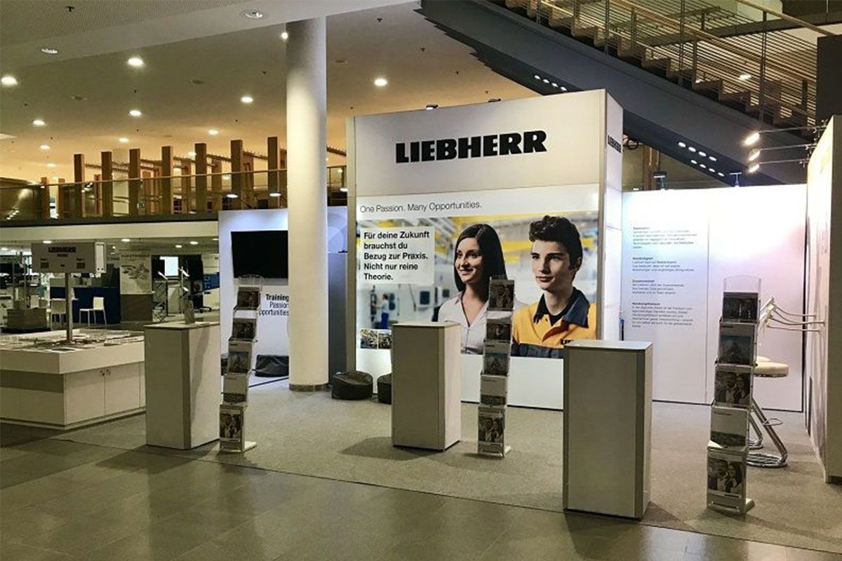 Exhibition stand Liebherr