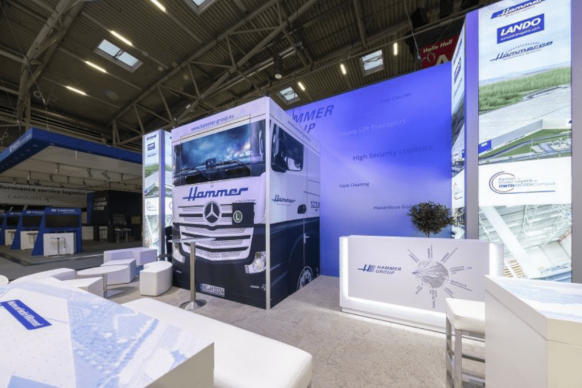 Exhibition stand hammer 