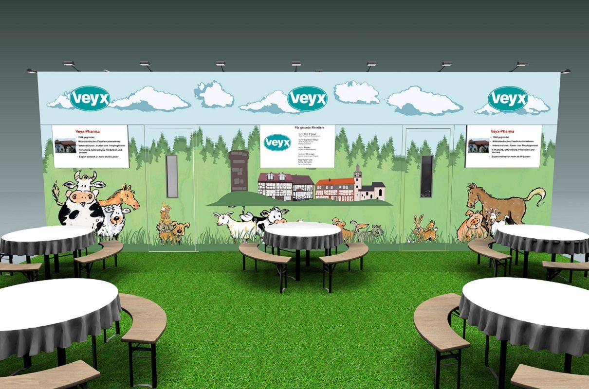Veyx virtual exhibition stand