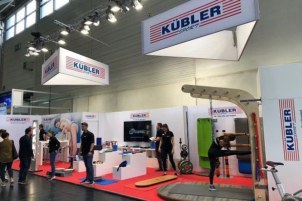 exhibition stand Kuebler Sport FIBO