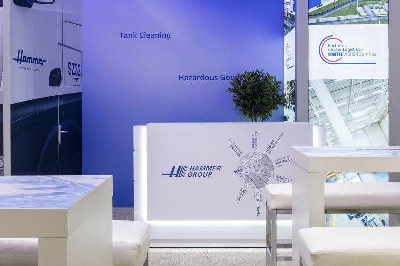 Exhibition stand hammer 