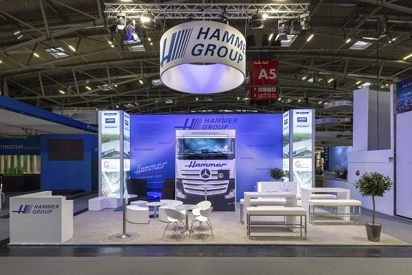 Exhibition stand hammer 