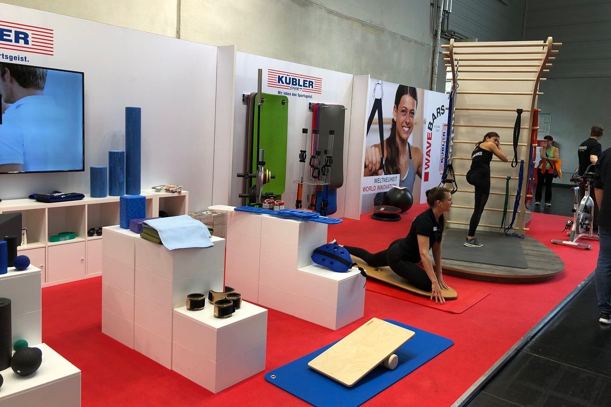 exhibition stand Kuebler Sport FIBO
