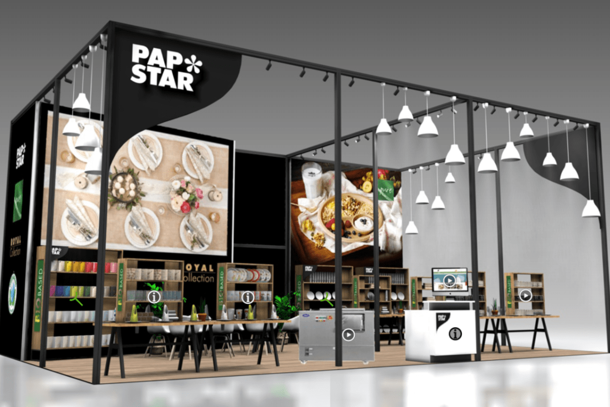 Virtual exhibition stand Papstar